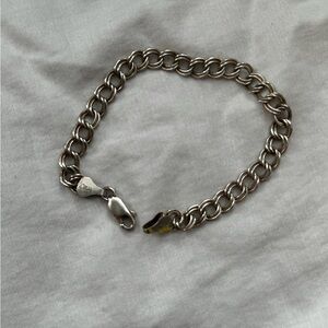 Silver Double-Link Bracelet